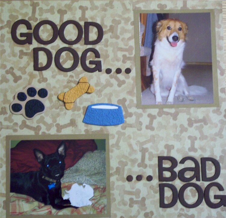 Good Dog..Bad Dog