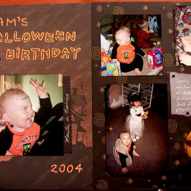 Adam&#039;s Halloween Birthday