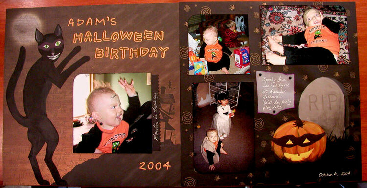 Adam&#039;s Halloween Birthday