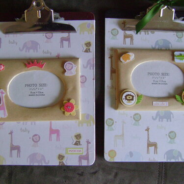 clipboard baby frames