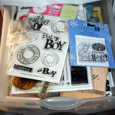 Stamp Drawer #3-Before