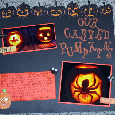Our Carved Pumpkins