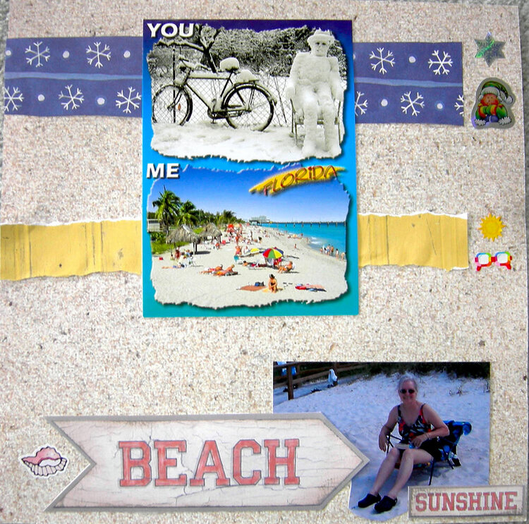Beach Postcard