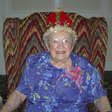 Queen on her  90th birthday