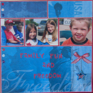 Family Fun and Freedom Layout