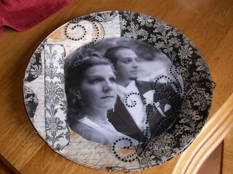 wedding plate