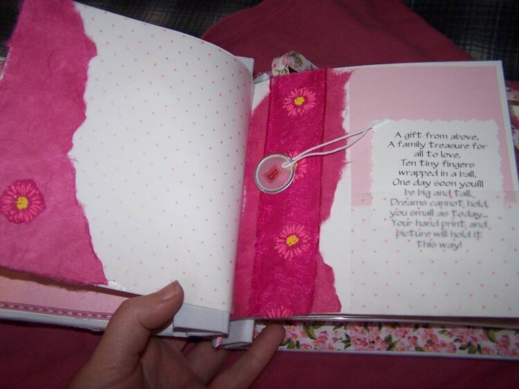 baby book scrap pages