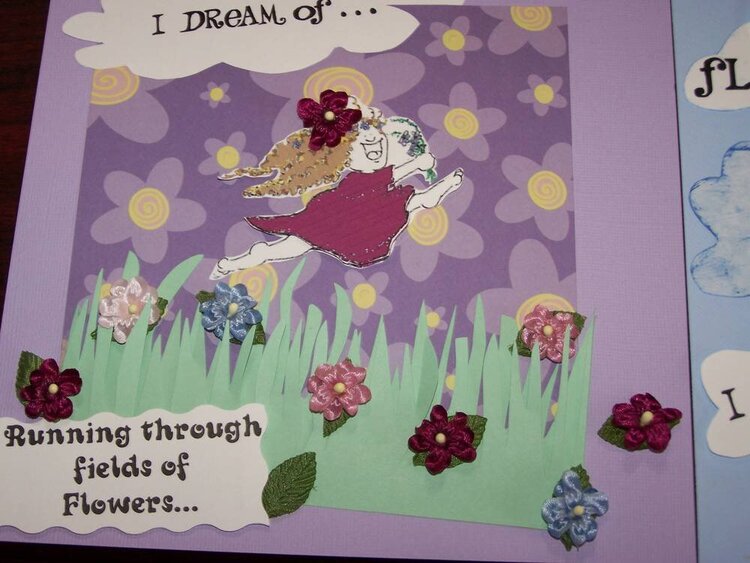 I Dream of.....  running through a field of flowers