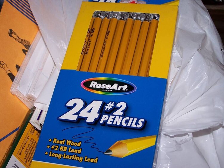 pencils +4