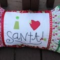 I Heart Santa Pillow