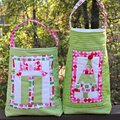 Doodlebug Christmas Quilted Totes