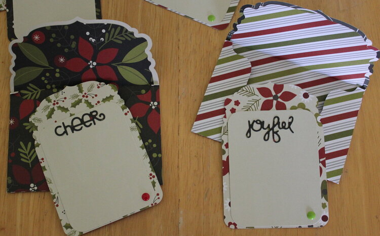 Joyful Christmas Card Box with Cards