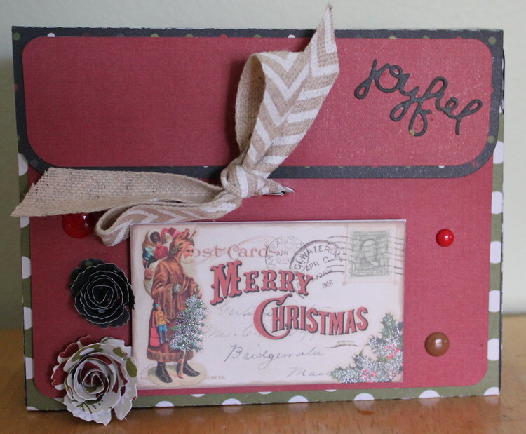 Joyful Christmas Card Box with Cards
