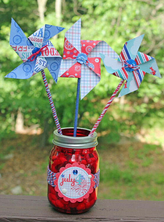 4th of July Pinwheels