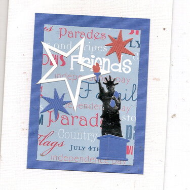 statue of liberty card