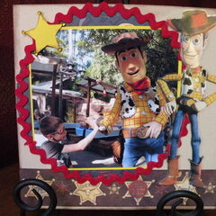 Carl with Woody
