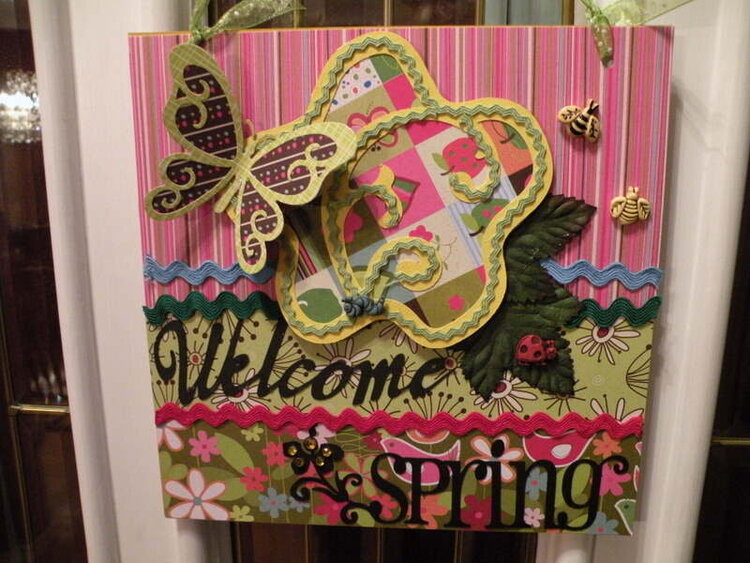 Spring Door Hanger