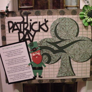 St Pat Day Door Hanger