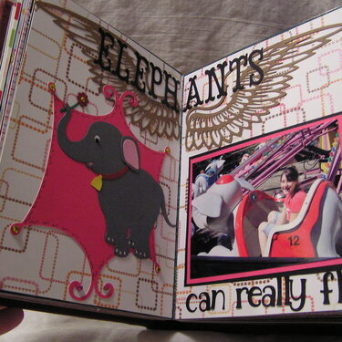 Elephants Can Fly - Silverwood Altered Book