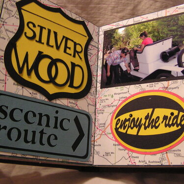Old Time Cars - Silverwood Altered Book