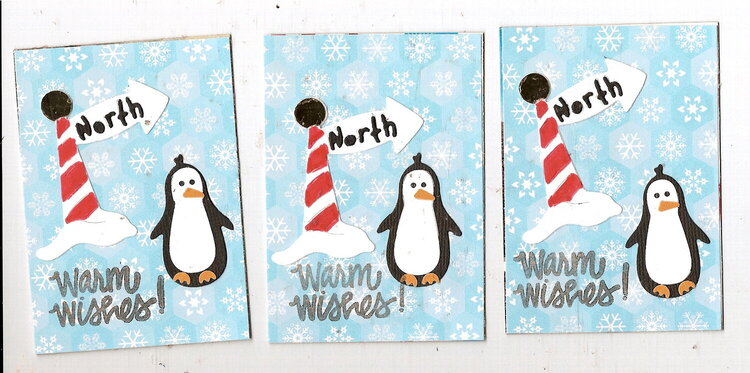 North Pole Artistic Trading Cards