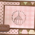 joy fold birthday card for the august sketch challenge