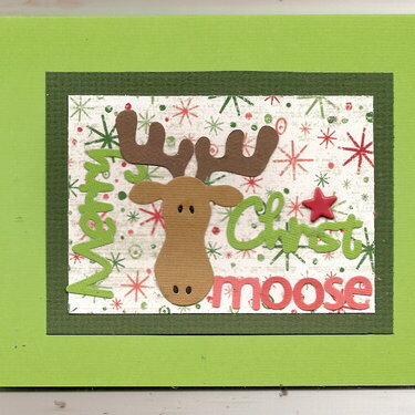 Christ-moose card