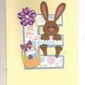 E for Easter Card