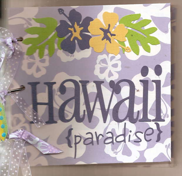Hawaii mini-album purple theme