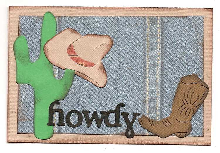 howdy card