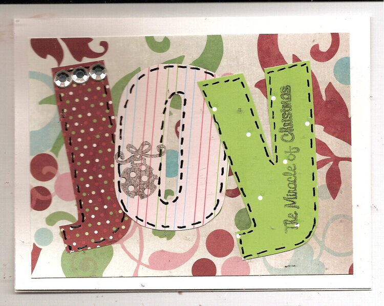 Card for Winter Stack Swap