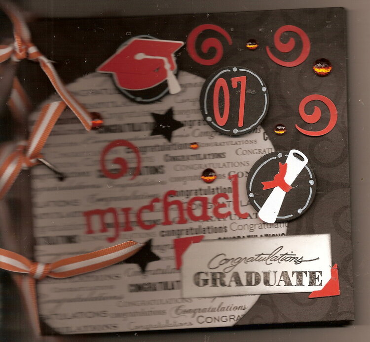 Michael High School Grad Mini-Album