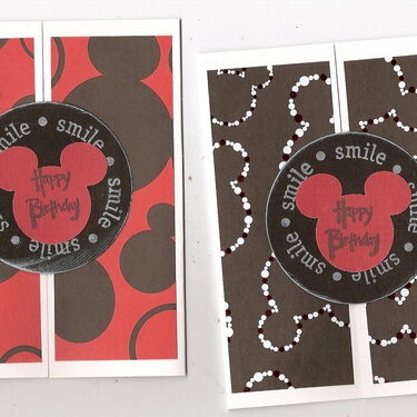 mickey gatefold birthday cards