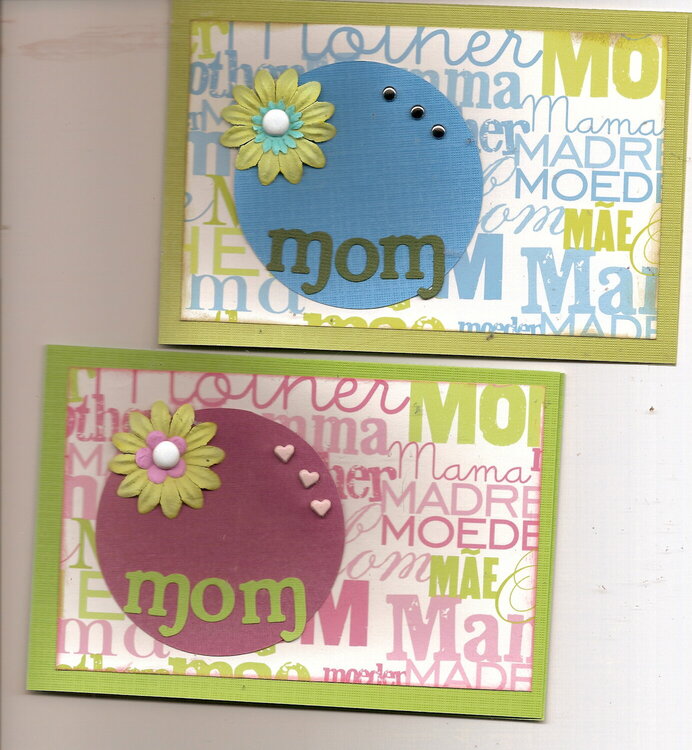 mother&#039;s day cards - DCWV