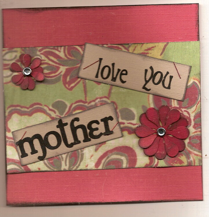 Mother&#039;s Day - love you card