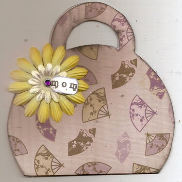 mother&#039;s day purse card