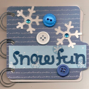 snow mini book - Let it Snow Swap