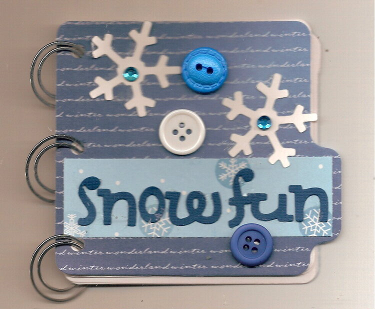 snow mini book - Let it Snow Swap