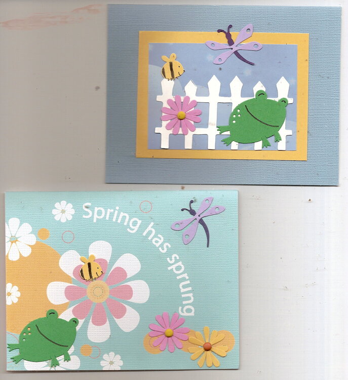 spring cards