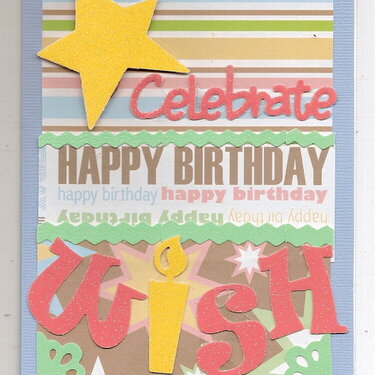 wish/celebrate birthday