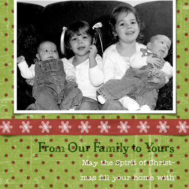 2007 Christmas Card - Back