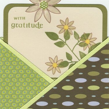 with Gratitude Card