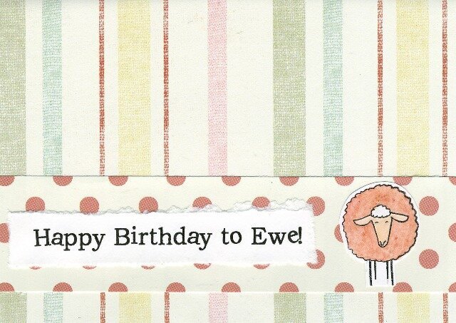 Happy Birthday to Ewe!