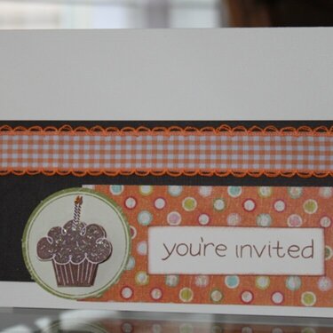 Orange Polka Dots Birthday