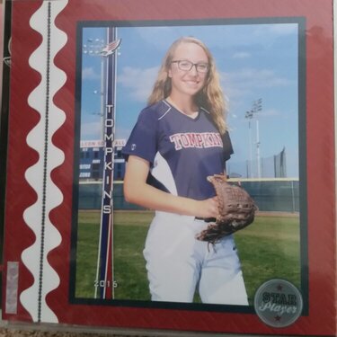 softball portrait