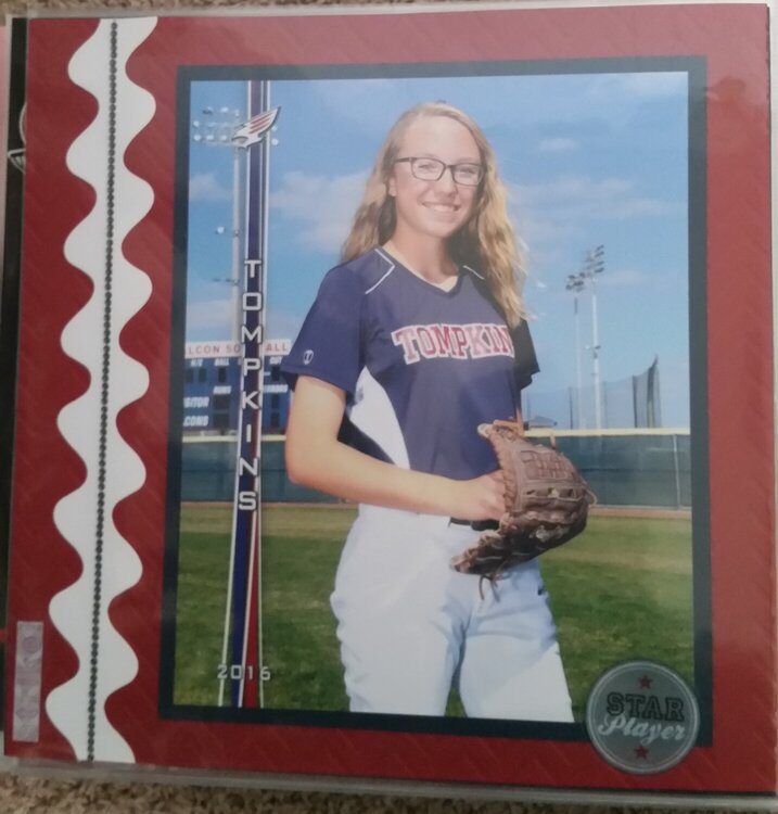 softball portrait