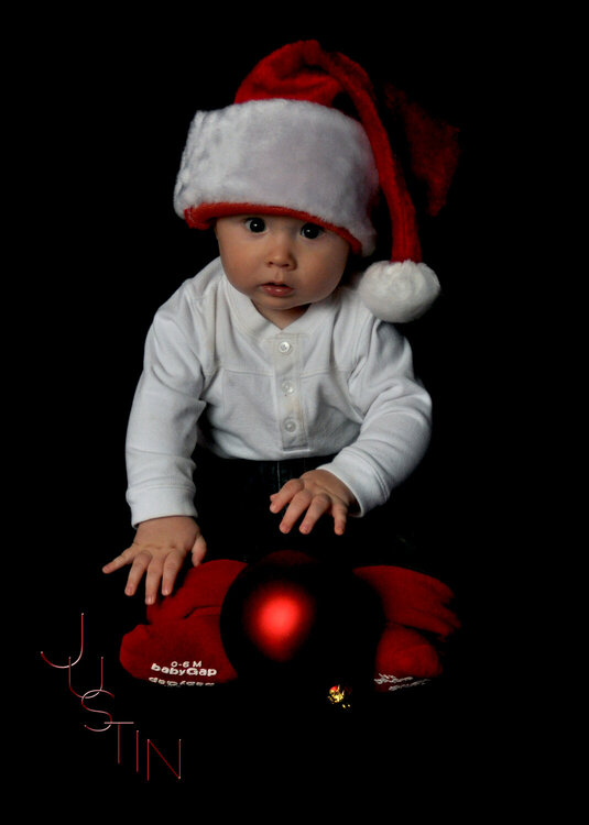 Justin&#039;s First Christmas