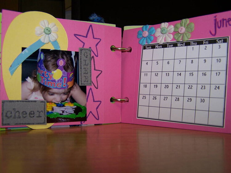 2006 Mini Album Calendar