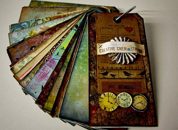 My Tim Holtz CC101--All Tags on Ring