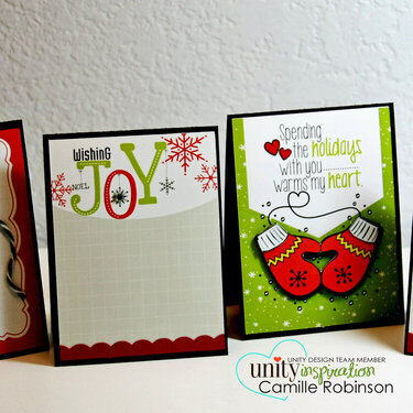 Project Life Christmas Cards (Using NEW DPL with Unity Stamp Company Stamps)